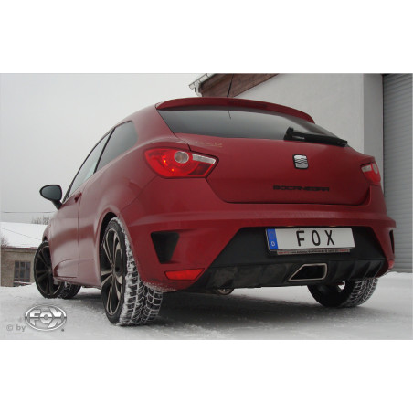 Seat Ibiza 6J – Cupra Silenziatore posteriore – 1x55 Tipo 10 (invisib (Cod. F-SE023051-001)