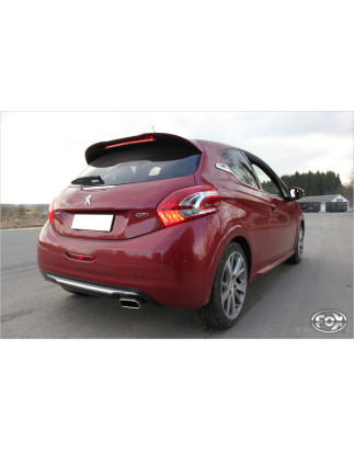 Peugeot 208 GTI Silenziatore posteriore – 2x100 Tipo 16 (Cod. F-PE022061-671)