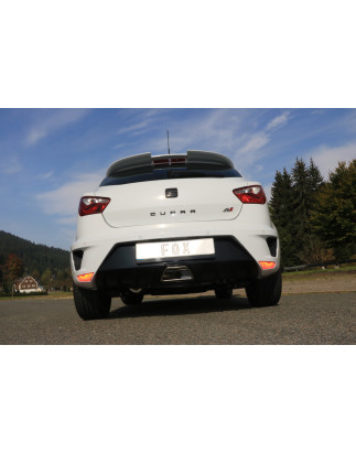 Seat Ibiza 6J – Cupra Facelift Silenziatore posteriore – 1x55 Tipo 10 (Cod. F-SE023061-001)