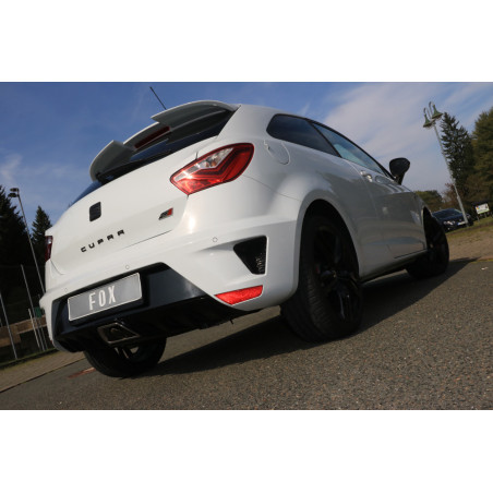 Seat Ibiza 6J – Cupra Facelift Silenziatore posteriore – 1x55 Tipo 10 (Cod. F-SE023061-001)