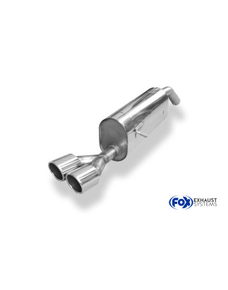 Peugeot 207 SW RC Silenziatore posteriore on one side – 2x90 Tipo 16 (Cod. F-PE022081-132)