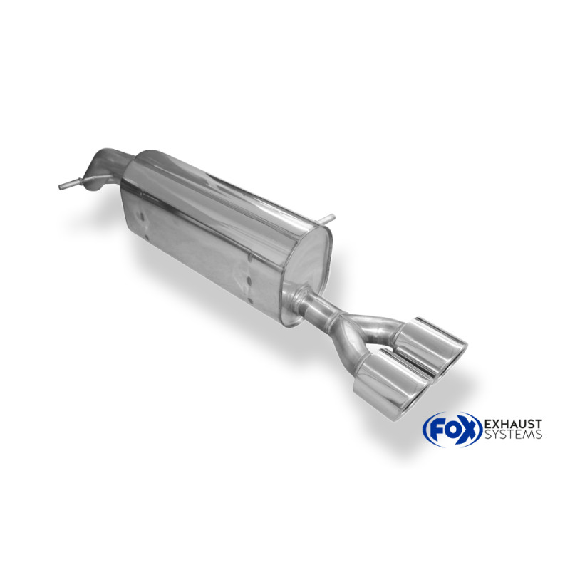 Peugeot 208 GTI Silenziatore posteriore – 2x100 Tipo 16 (Cod. F-PE022061-132)