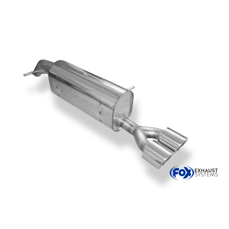 Peugeot 208 GTI Silenziatore posteriore – 2x100 Tipo 16 (Cod. F-PE022061-132)