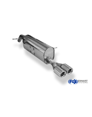 Peugeot 208 GTI Silenziatore posteriore – 2x76 Tipo 13 (Cod. F-PE022061-068)