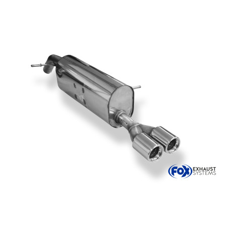 Peugeot 208 GTI Silenziatore posteriore – 2x76 Tipo 13 (Cod. F-PE022061-068)