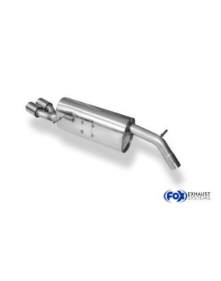 Peugeot 208 GTI Silenziatore posteriore – 2x76 Tipo 13 (Cod. F-PE022061-068)