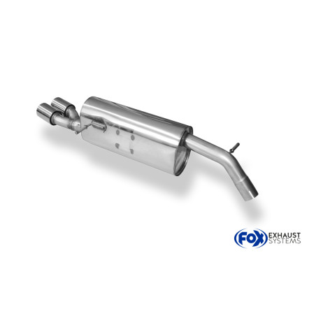 Peugeot 208 GTI Silenziatore posteriore – 2x76 Tipo 13 (Cod. F-PE022061-068)