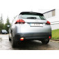 Peugeot 2008 Silenziatore posteriore – 2x80 Tipo 25 (Cod. F-PE110001-280)