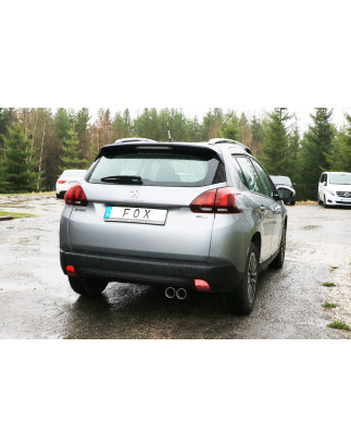 Peugeot 2008 Silenziatore posteriore – 2x80 Tipo 25 (Cod. F-PE110001-280)