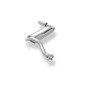 Honda Civic 4 + CRX II – EC8 EC9 ED6 ED7 ED9 Silenziatore posteriore trasversale – 1x114 Tipo 10