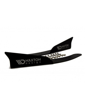 UNIVERSAL paraurti anteriore LIP ADD-ON WINGLETS (Cod. M-UN-CNC-FD1A)