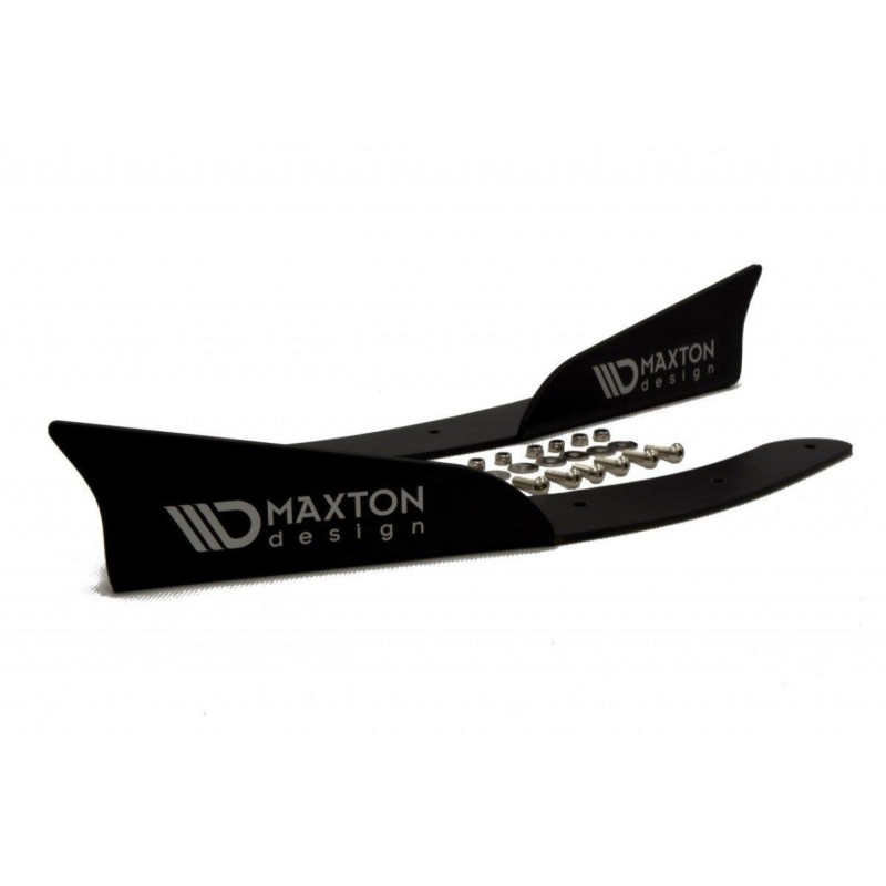 UNIVERSAL paraurti anteriore LIP ADD-ON WINGLETS (Cod. M-UN-CNC-FD1A)