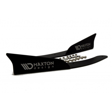 UNIVERSAL paraurti anteriore LIP ADD-ON WINGLETS (Cod. M-UN-CNC-FD1A)