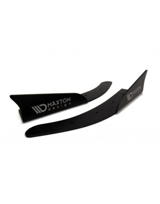 UNIVERSAL paraurti anteriore LIP ADD-ON WINGLETS (Cod. M-UN-CNC-FD1A)