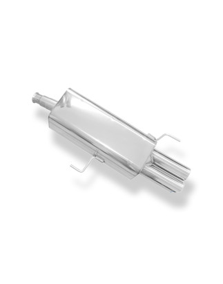 Audi 80 Tipo B4 berlina & Avant Silenziatore posteriore Ø63,5mm – 2x76 Tipo 12 (Cod. F-AU013012-0