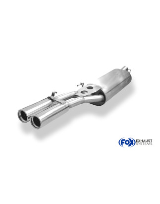 VW Golf III Station Wagon Silenziatore posteriore – 2x76 Tipo 13 (Cod. F-VW052062-068)