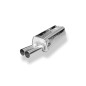 Audi 80 Tipo B4 Silenziatore posteriore Ø63,5mm – 2x70 Tipo 10 (Cod. F-AU013012-006)