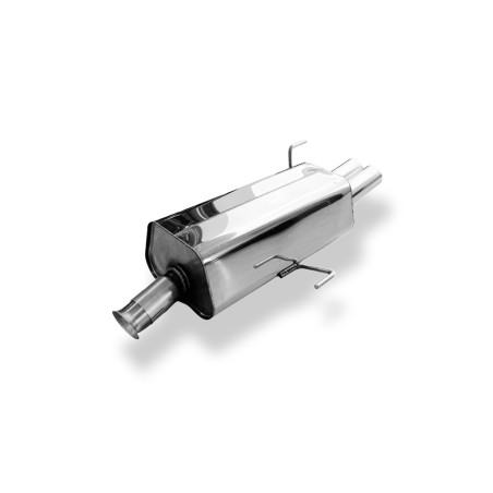 Audi 80 Tipo B4 Silenziatore posteriore Ø63,5mm – 2x70 Tipo 10 (Cod. F-AU013012-006)