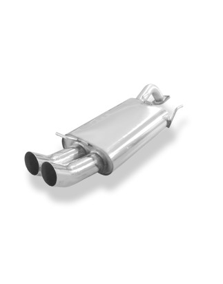 Hyundai coupé Tipo RD Silenziatore posteriore – 2x76 Tipo 18 (Cod. F-HY071002-166)