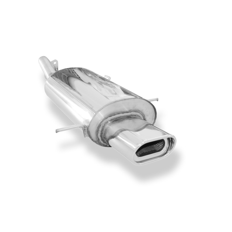 Mazda 323 Tipo BG/ MX3 Tipo EC Silenziatore posteriore con flange – 13 (Cod. F-MA020002-593)