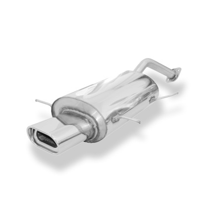 Mazda 323 Tipo BG/ MX3 Tipo EC Silenziatore posteriore con flange – 13 (Cod. F-MA020002-593)