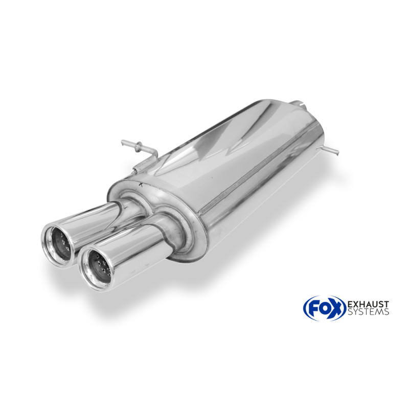 VW Sharan Tipo 7M Silenziatore posteriore – 2x80 Tipo 13 (Cod. F-VW120012-070)