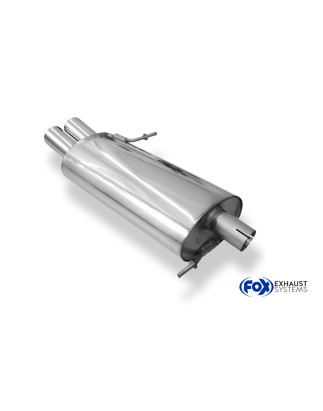 VW Sharan Tipo 7M Silenziatore posteriore – 2x80 Tipo 13 (Cod. F-VW120012-070)
