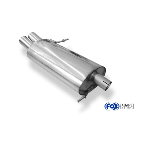 VW Sharan Tipo 7M Silenziatore posteriore – 2x80 Tipo 13 (Cod. F-VW120012-070)