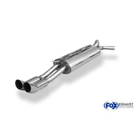 Skoda Octavia Tipo 1U Silenziatore posteriore – 2x76 Tipo 18 (Cod. F-SK060002-166)
