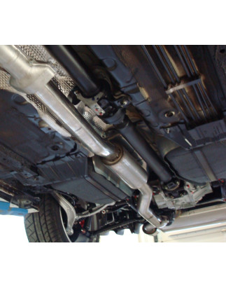 Mitsubishi Lancer Evolution X Silenziatore anteriore (Cod. F-MI143000-VSD)