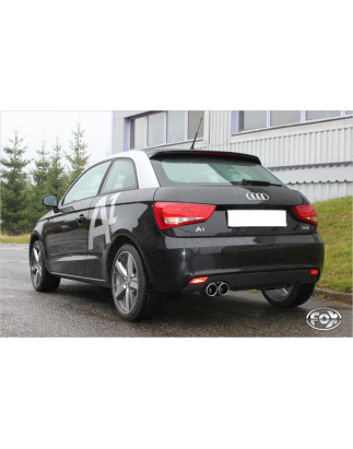 Audi A1 8X Silenziatore posteriore – 2x90 Tipo 16 (Cod. F-AU140051-132)