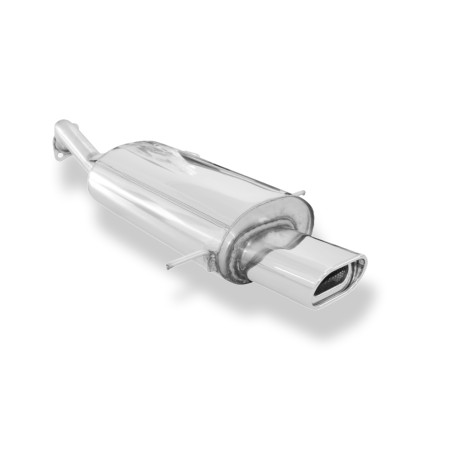 Mazda 323 Tipo BG notchback Silenziatore posteriore con flange – 135 (Cod. F-MA020012-593)