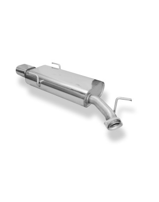 Opel Vectra B – dal 9/1999` Silenziatore posteriore Ø55mm – 135x80 t (Cod. F-OP051042-593)