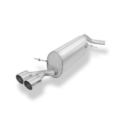Audi A1 Kompakt/ A1 Sportback Silenziatore posteriore – 2x90 Tipo 16 (Cod. F-AU140001-132)