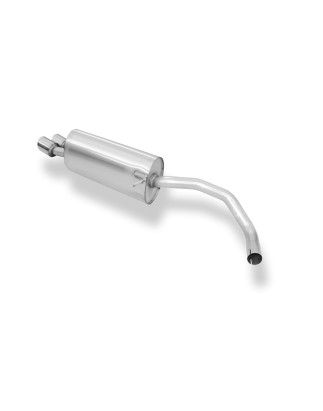 Audi A1 Kompakt/ A1 Sportback Silenziatore posteriore – 2x90 Tipo 16 (Cod. F-AU140001-132)
