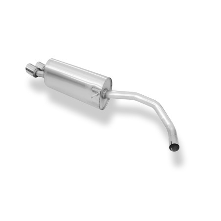 Audi A1 Kompakt/ A1 Sportback Silenziatore posteriore – 2x90 Tipo 16 (Cod. F-AU140001-132)