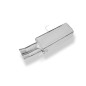 Audi 80 Tipo B4 Silenziatore posteriore Ø63,5mm – 2x76 Tipo 18 (Cod. F-AU013012-166)