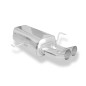 Audi 80 Tipo B4 Silenziatore posteriore Ø63,5mm – 2x76 Tipo 18 (Cod. F-AU013012-166)