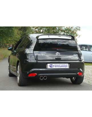 Citroen C4 coupé Silenziatore posteriore – 2x80 Tipo 13 (Cod. F-CI140001-070)