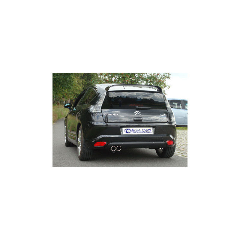 Citroen C4 coupé Silenziatore posteriore – 2x80 Tipo 13 (Cod. F-CI140001-070)