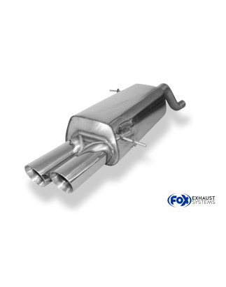 Fiesta VII/ Fiesta VII Sport Silenziatore posteriore – 2x80 Tipo 25 (Cod. F-FO013041-290)