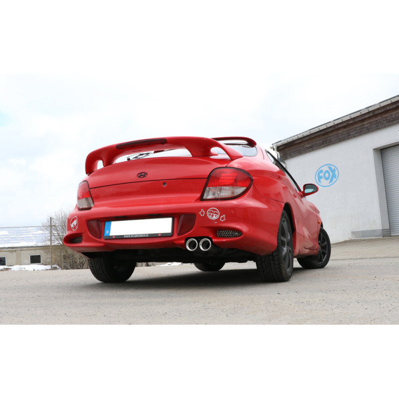 Hyundai coupé Tipo RD Silenziatore posteriore – 2x76 Tipo 13 (Cod. F-HY071002-068)