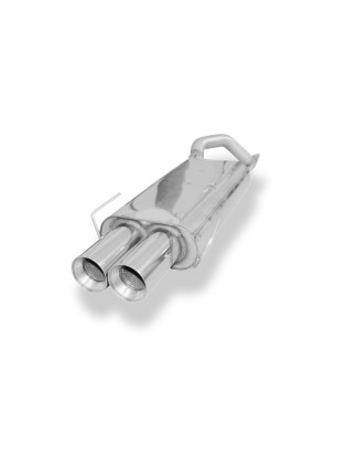 Toyota Celica T20 Silenziatore posteriore – 2x90 Tipo 22 (Cod. F-TO031002-244)