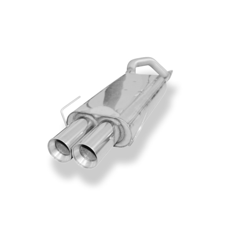 Toyota Celica T20 Silenziatore posteriore – 2x90 Tipo 22 (Cod. F-TO031002-244)