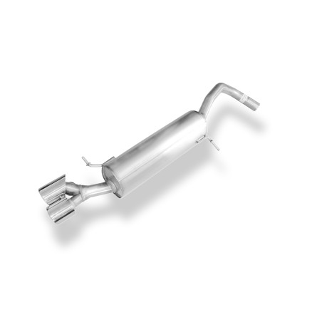 Audi A1 8X Silenziatore posteriore – 2x80 Tipo 16 (Cod. F-AU140051-130)