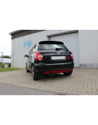 Skoda Fabia RS 5J berlina Silenziatore posteriore – 160x90 Tipo 38 (Cod. F-SK050031-467)