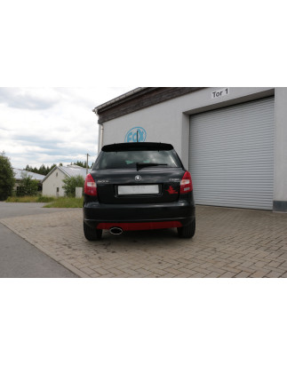 Skoda Fabia RS 5J berlina Silenziatore posteriore – 160x90 Tipo 38 (Cod. F-SK050031-467)