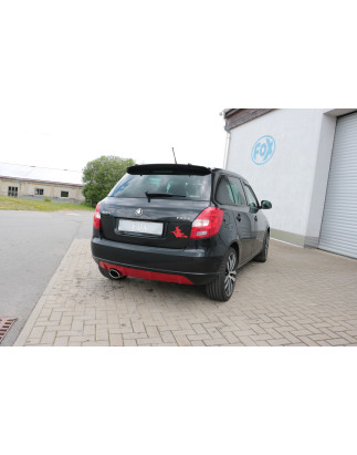 Skoda Fabia RS 5J berlina Silenziatore posteriore – 160x90 Tipo 38 (Cod. F-SK050031-467)