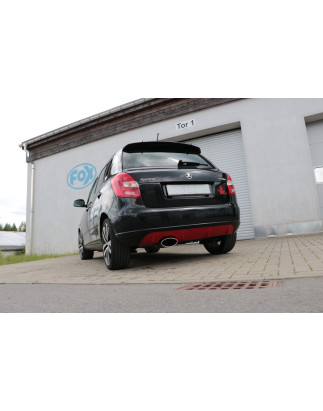 Skoda Fabia RS 5J berlina Silenziatore posteriore – 160x90 Tipo 38 (Cod. F-SK050031-467)