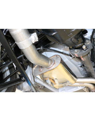Mercedes E-Klasse 124 Silenziatore anteriore Ø70mm (Cod. F-MB040030-VSD)